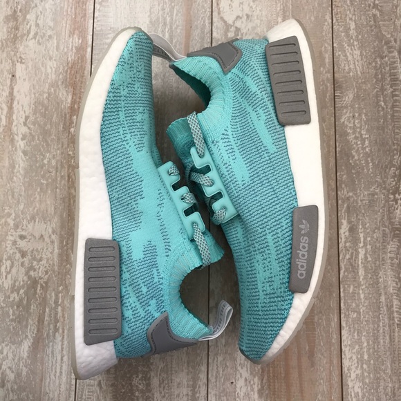 NWT Adidas NMD_ R1 Primeknit Mens Shoes - Picture 6 of 8